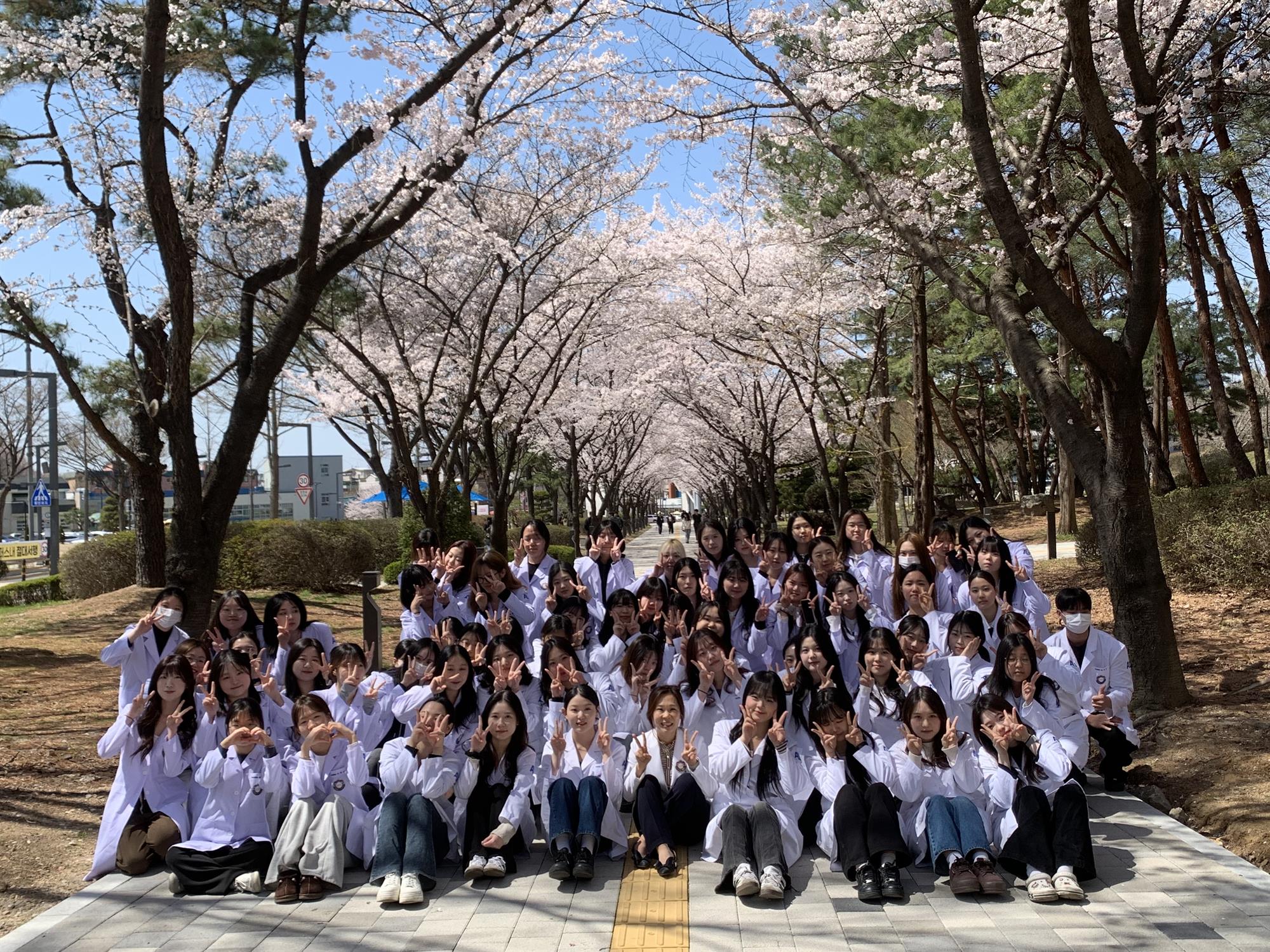 2026학년도 치위생학과 봄 단체사진